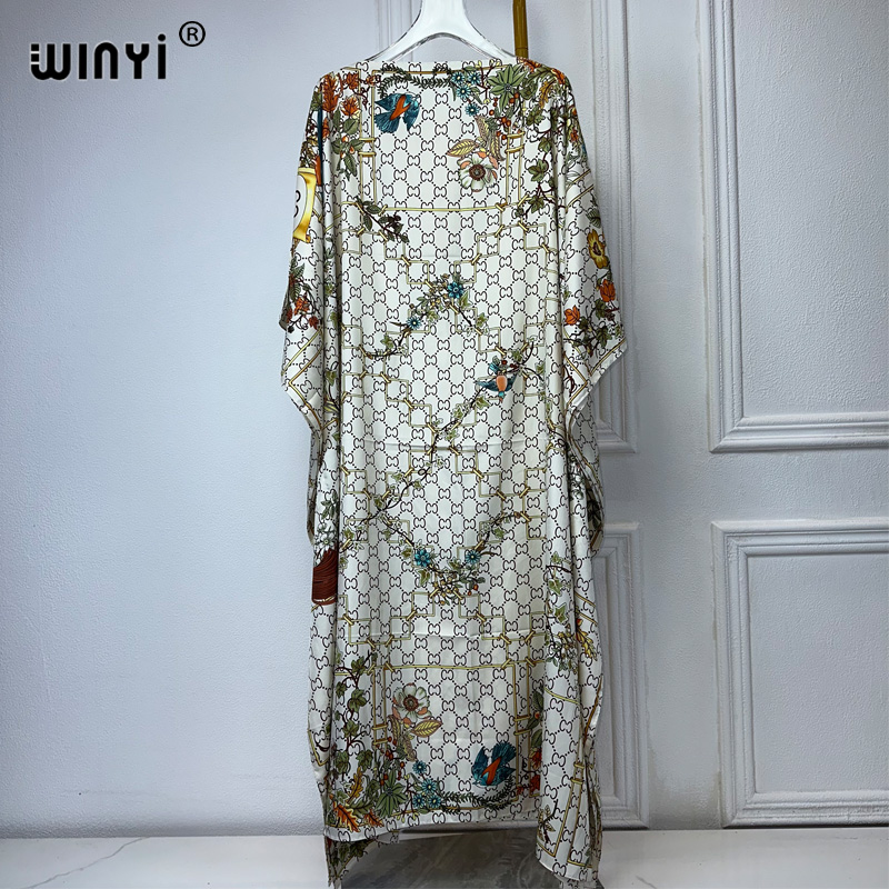 Winyi 2024 Kalkoen Jurk Voor V - Boho Summer Beach Maxi Dress recensie en prijs